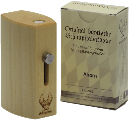 Schnupfdosn Ahorn