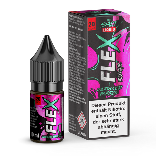 Revoltage  FLEX – Overdosed Berries E-Liquid 20 mg / 10ml
