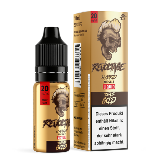 Revoltage Tobacco Gold E-Liquid 20 mg / 10 ml