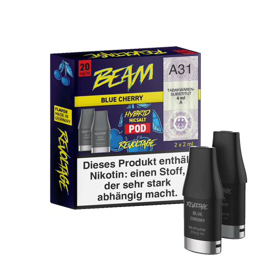 Revoltage Beam Pod 2ml Blue Cherry 20mg (2 Stück)