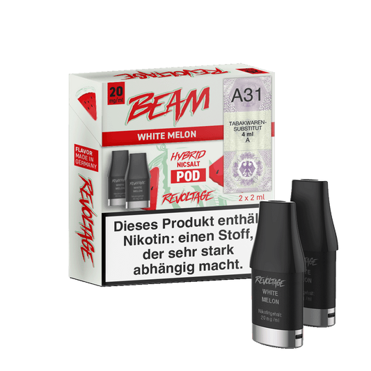 Revoltage Beam Pod 2ml White Melon 20mg (2 Stück)