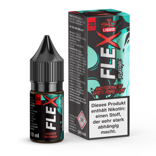 Revoltage  FLEX – Overdosed Watermelon E-Liquid 20 mg / 10ml
