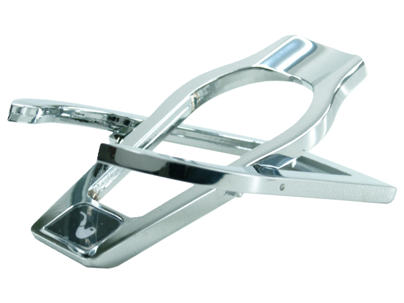 Pfeifenständer Metall silber